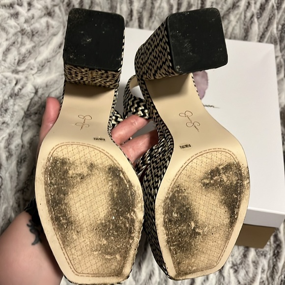 Jessica Simpson Brycen platform sandals. - Picture 4 of 6